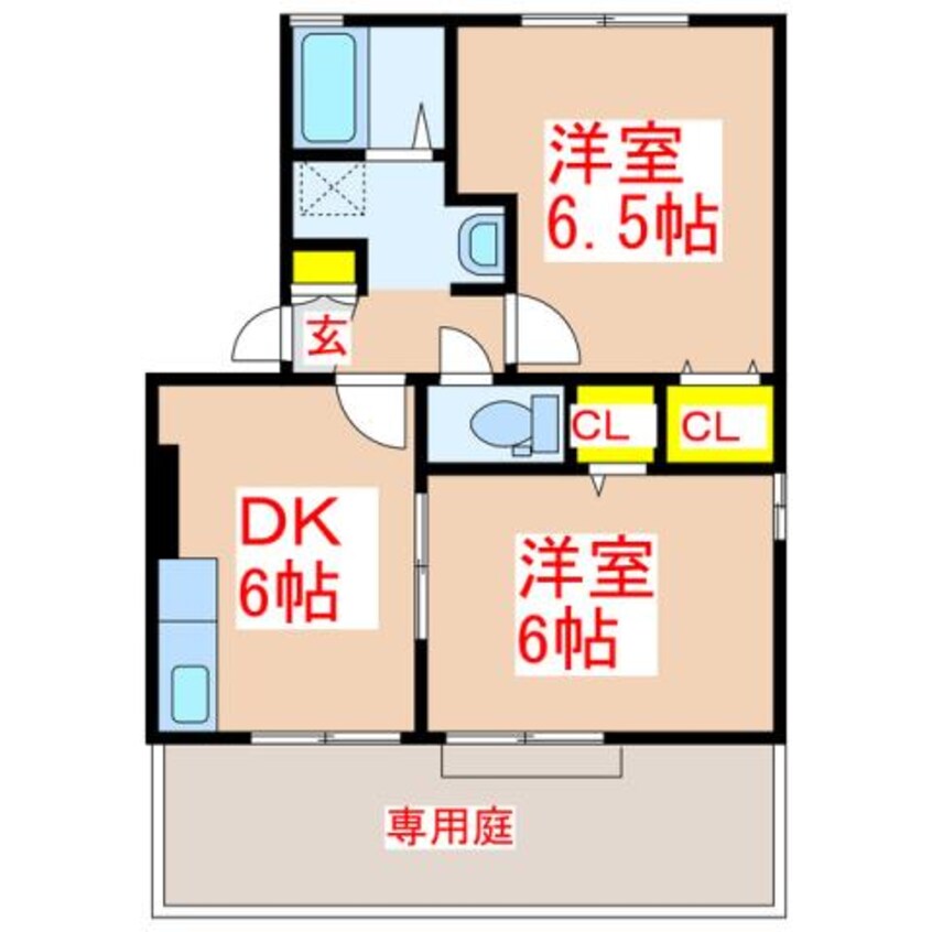 間取図 ウェルネス白銀