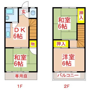 間取図 南栄ハイツ　１号棟