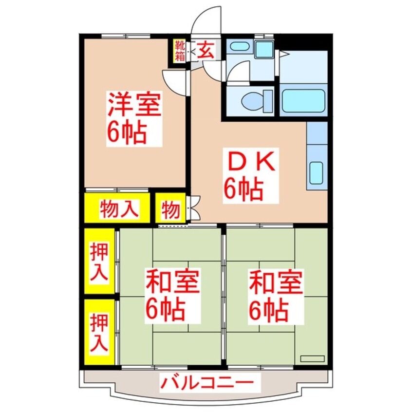 間取図 イペリアルコート姶良