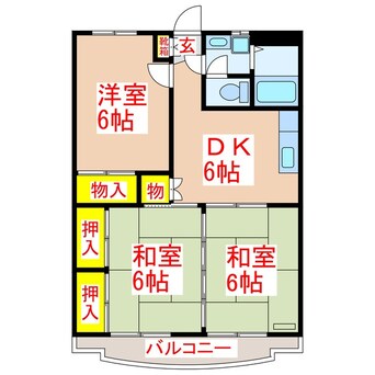 間取図 イペリアルコート姶良