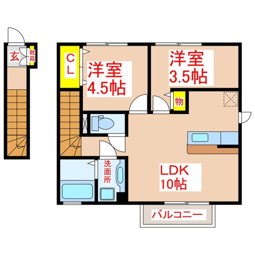 間取図 ヴァン・カルチェ