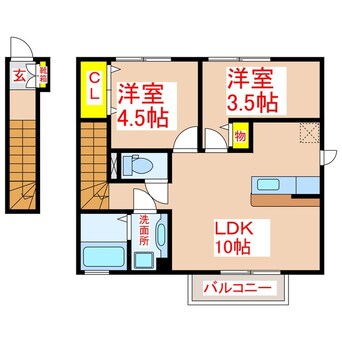 間取図 ヴァン・カルチェ