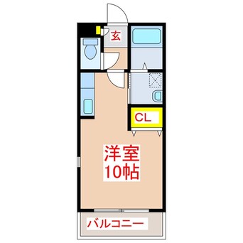 間取図 Ｃｕｂｅ　Ⅹ