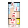 ＤＡＩＳＨＩＮ　Ⅰ 1DKの間取り