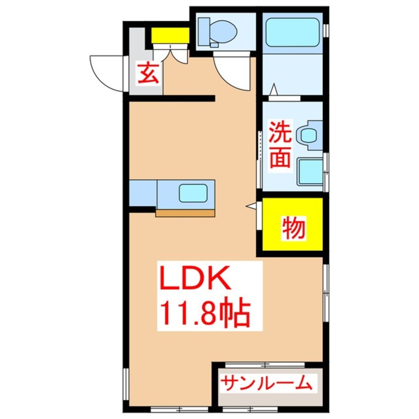 間取図 Ｅーライフ加治木