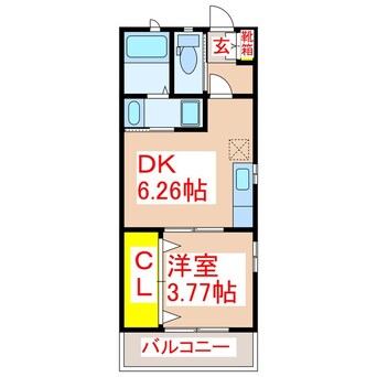 間取図 グランメゾン