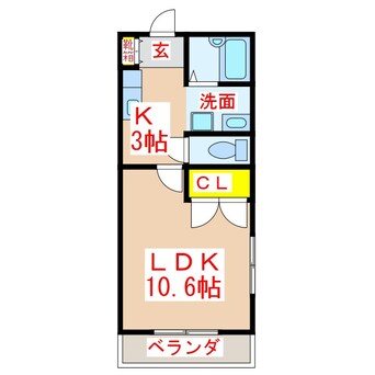 間取図 ステーションヒルズＫ