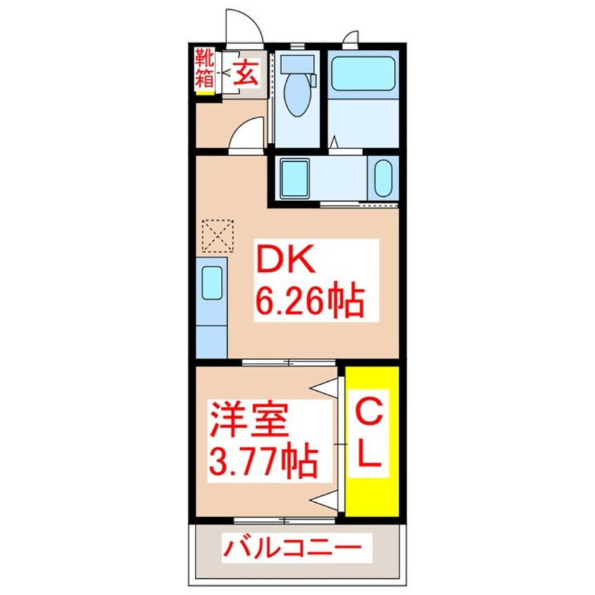 間取図 グランメゾン