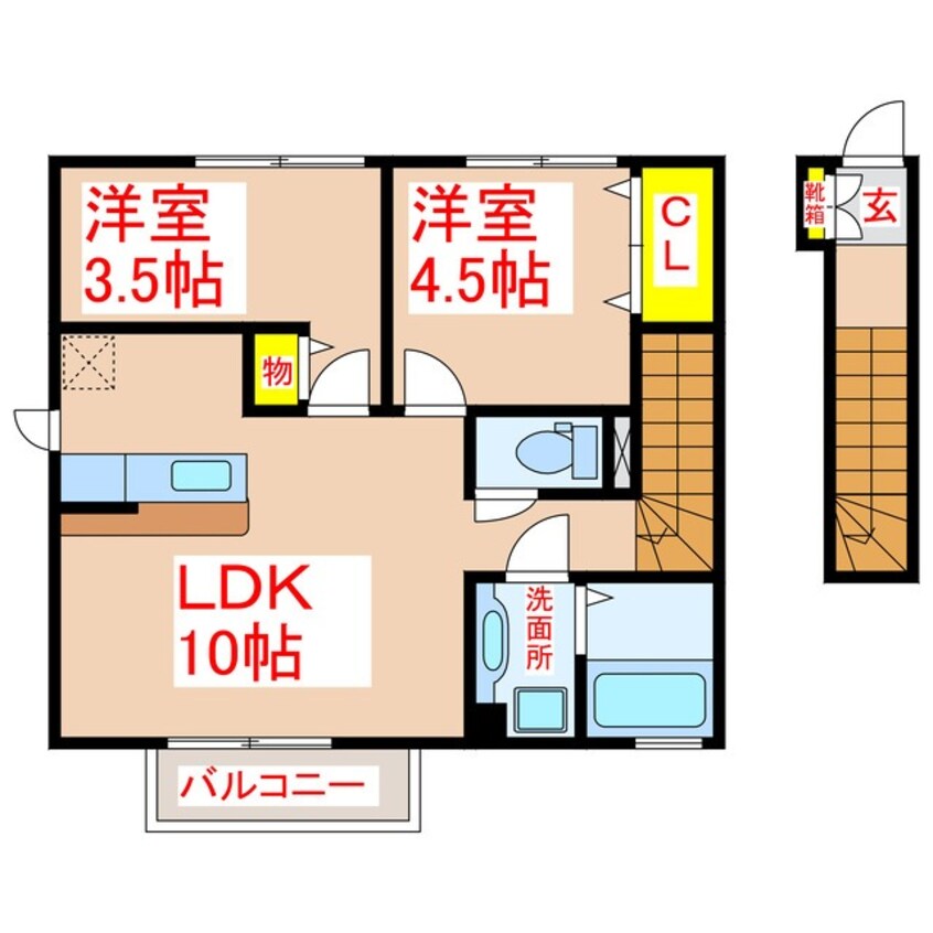 間取図 ヴァン・カルチェ