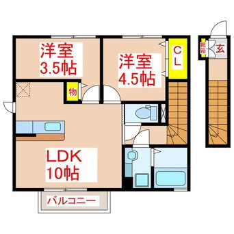 間取図 ヴァン・カルチェ