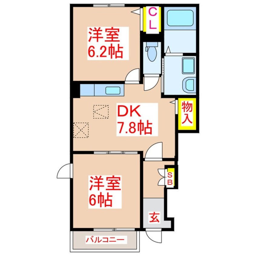 間取図 レジェンドＮａｇａｔａ