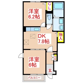 間取図 レジェンドＮａｇａｔａ