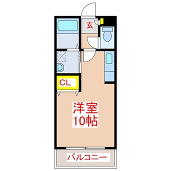 間取図 Ｃｕｂｅ　９