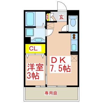 間取図 メゾン・ラフィーネ