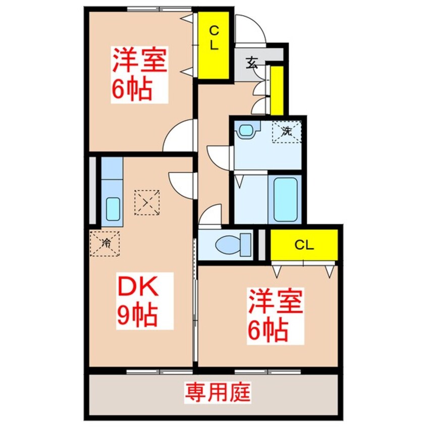 間取図 メゾンエール