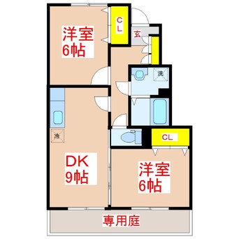 間取図 メゾンエール