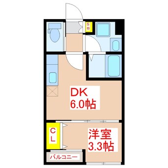 間取図 Ｆｏｒｔｕｎａ０７