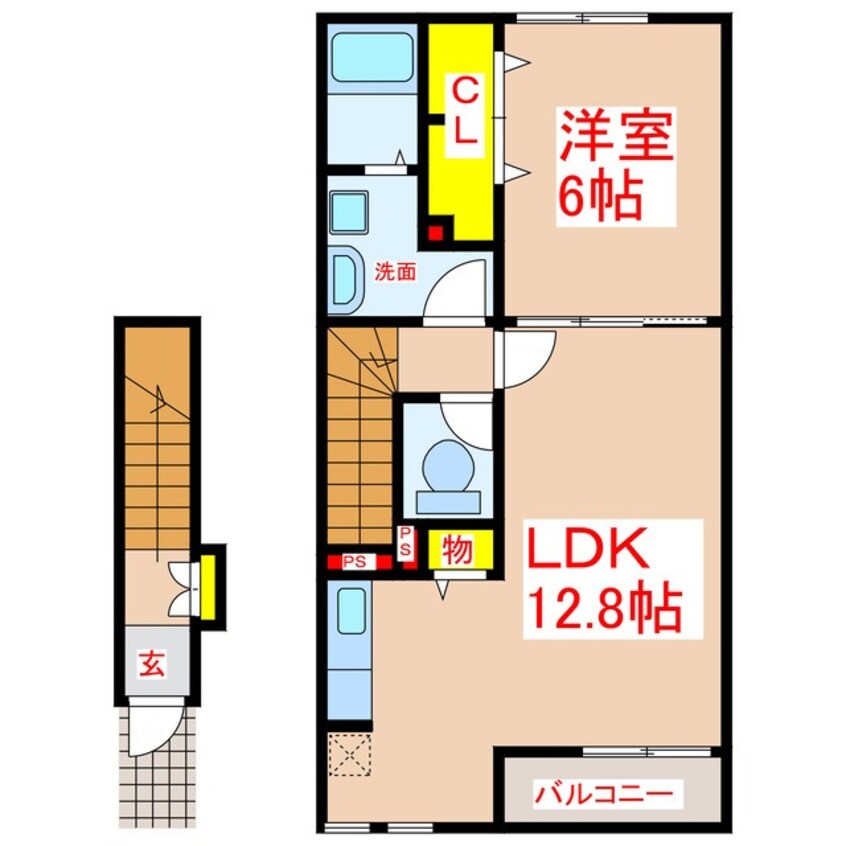 間取図 ルトゥール