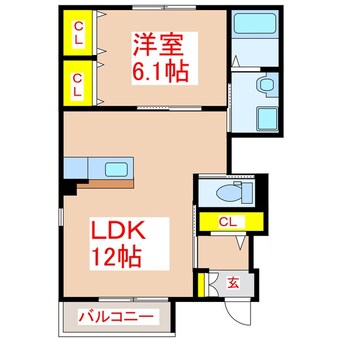 間取図 プランタン・リシュ