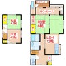 脇元戸建て 3LDKの間取り