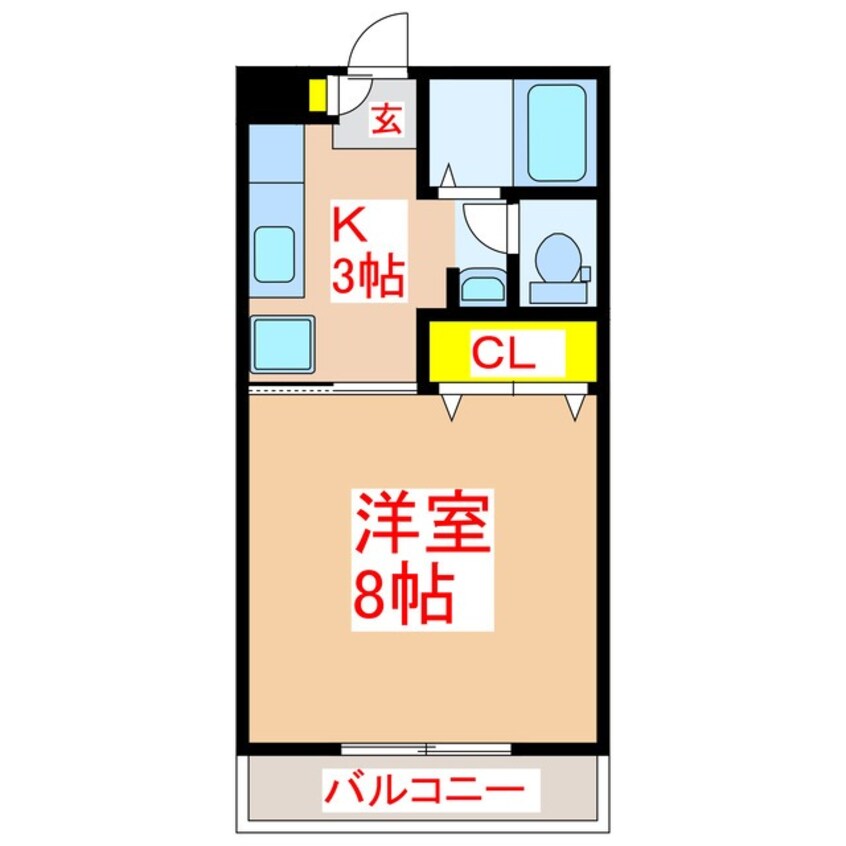 間取図 フォレストハイツ