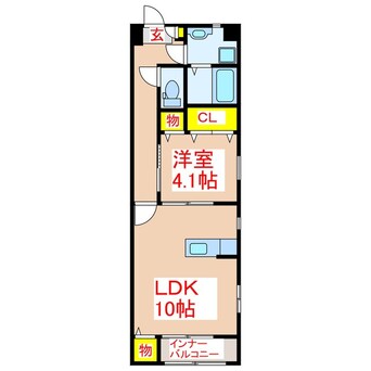 間取図 エレシア姶良