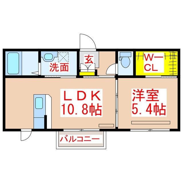 間取り図 カーサ・ウェンディ