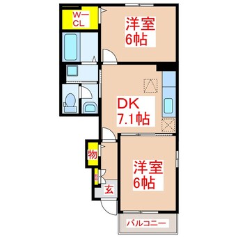 間取図 メゾン・ドリーム　Ⅰ