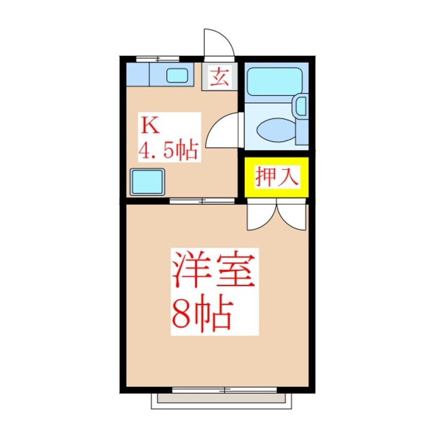 間取図 グリーン・ハイツ