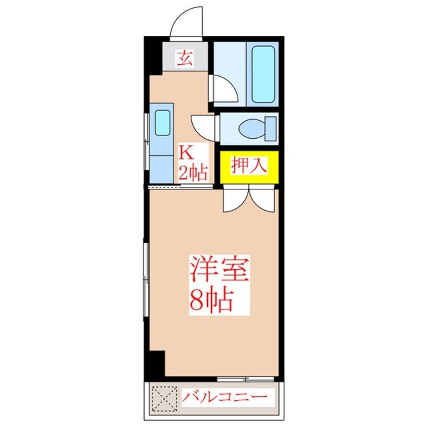 間取図 坂本マンション