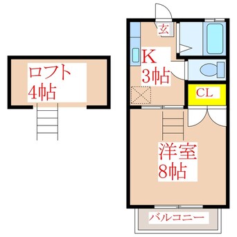 間取図 メゾン姫城