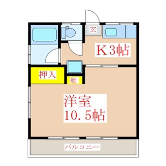 間取図 ソレイユ住吉　Ａ棟