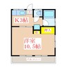 ソレイユ住吉　Ａ棟 1Kの間取り