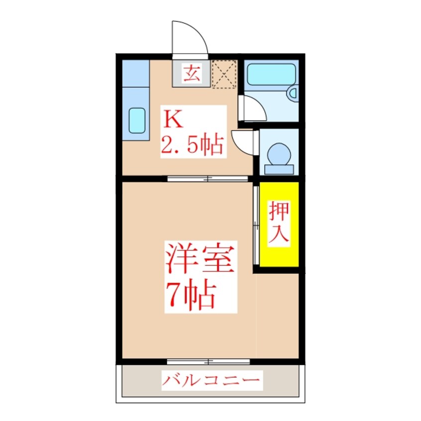 間取図 ニュースカイヒルズ