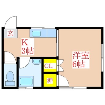 間取図 トンボパレス２１－Ⅴ