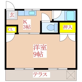 間取図 ノボリハイツ