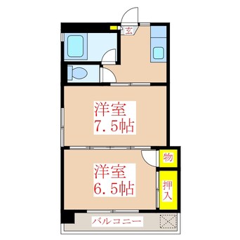 間取図 シーサイドＫ