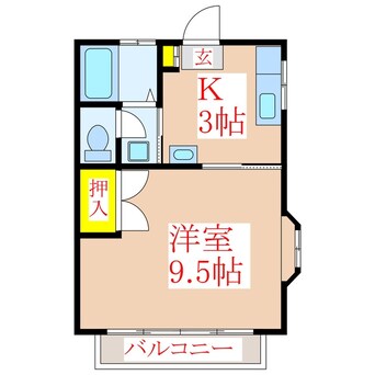 間取図 メゾンエルモ