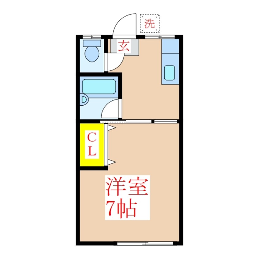 間取図 フィオーレ清水