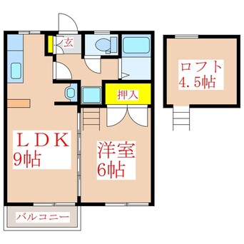 間取図 サザン　Ⅴ