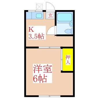 間取図 日建アパート