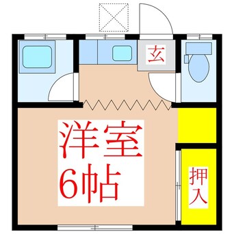 間取図 ゴールドハイツ　Ⅲ