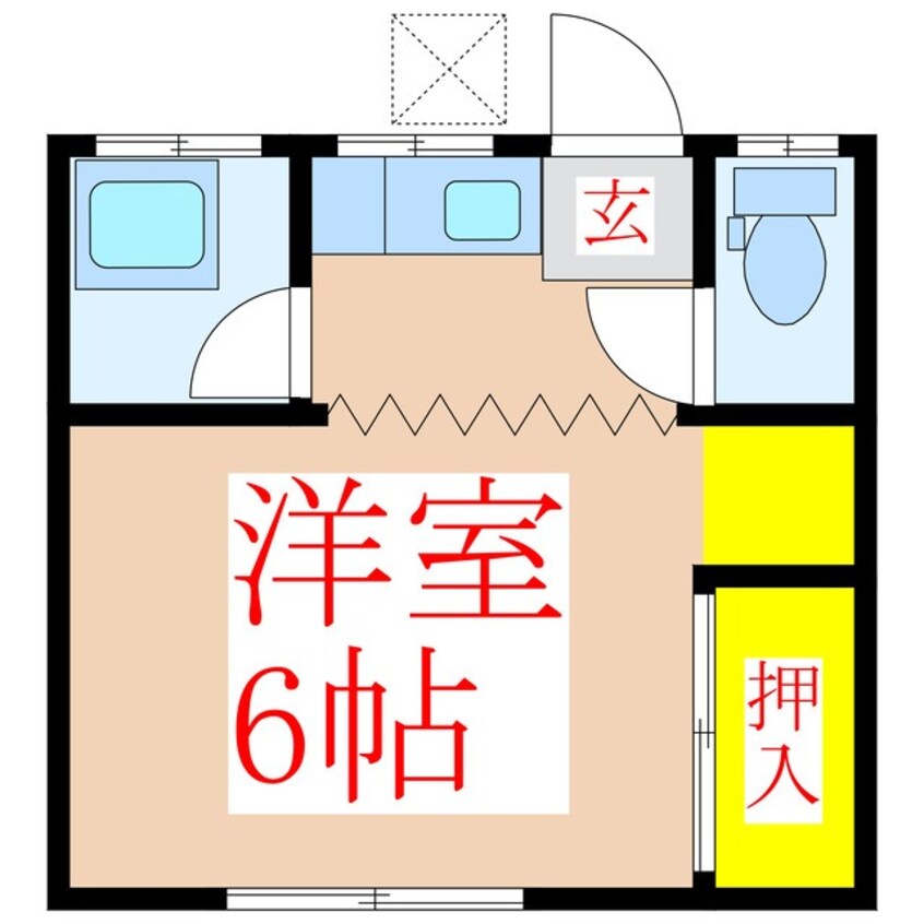 間取図 ゴールドハイツ　Ⅲ