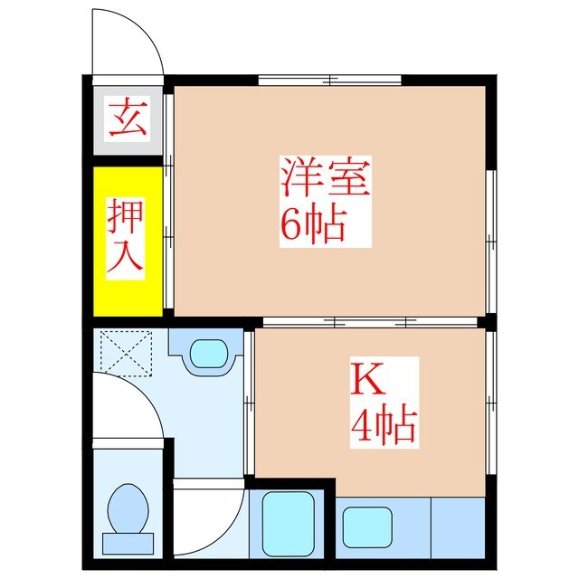 間取り図 おはなコーポ・Ｎ