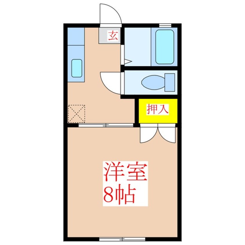 間取図 フォレストハイツ