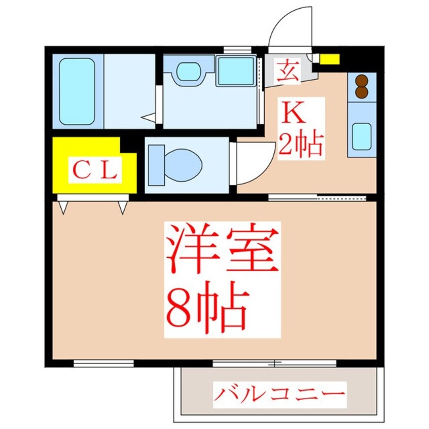 間取図 Ｂａｍｂｉｎｏ　Ｓｔｅｌｌａ　Ｍ＆Ｋ