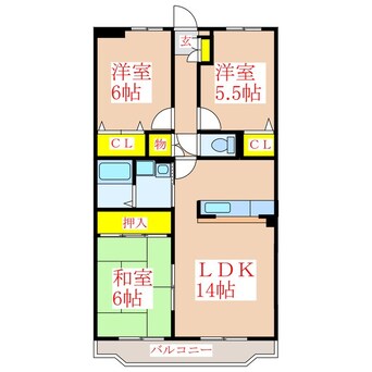 間取図 ユーミー蔵