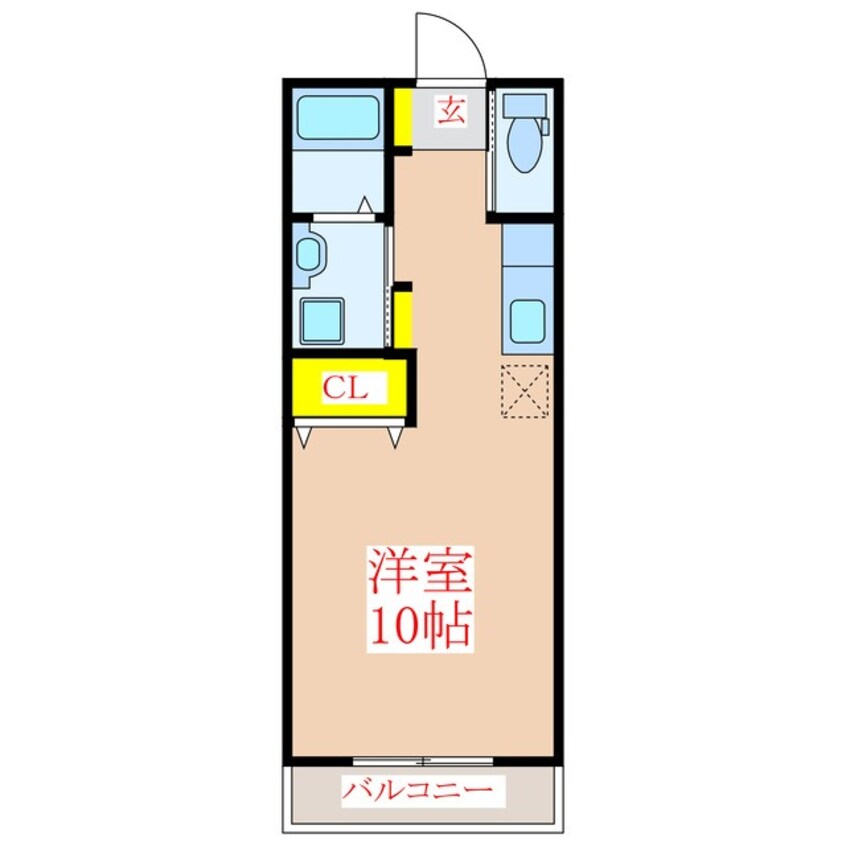 間取図 コーポ諏訪　Ⅲ