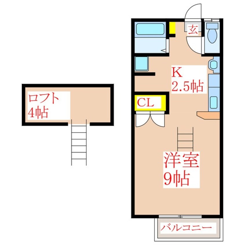 間取図 コーポ和