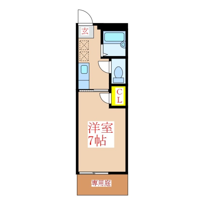 間取図 サンシティ国分